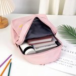 Personalised Multicolour Cute Cartoon Subject Animals Multi-Compartment Kid Backpack with Name Back to School Birthday Gift for Boys Girls