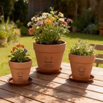 Personalised Pet Name Engraved Dog Ears Plant Pot with Text Garden Decor Pet Loss Sympathy Memorial Gift for Dog Lovers