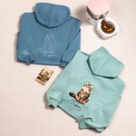 Personalized Colourful Embroidered Pet Photo T-shirt Sweatshirt Hoodie with 1-2 Names Pet Party Birthday Gift for Pet Lovers Owners