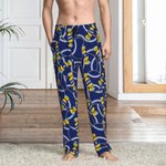 Pantalon de pyjama à cordon de serrage avec nom Cadeau d'anniversaire pour les fans de baseball