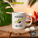 Personalised Yellow-Spotted Leopard Marsupilami 11 oz 15 oz Ceramic Mug with Name Christmas Gift for Friends  | Callie × Marsupilami®
