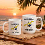 Personalised Yellow-Spotted Leopard Marsupilami 11 oz 15 oz Ceramic Mug with Name Christmas Gift for Friends  | Callie × Marsupilami®