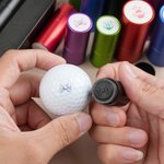 Make It Your Hole in One - Monogrammed Initial Name - Personalized Golf Ball Stamp