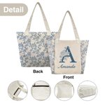 Henkilökohtainen Toile De Jouy Initial Joogamatto Kangaskassi nimi Jooga tarvikkeet Travel Syntymäpäivä Joululahja naisille Jooga ystäville