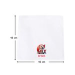 Tovagliolo di Natale personalizzato in 100% cotone con nome decorazione da tavola regalo di Natale per bambini famiglia e amici