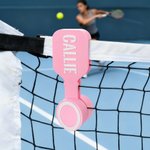 Henkilökohtainen monivärinen 3D-painettu magneettinen Pickball Tennis matkapuhelin koukku tekstillä Sport tarvikkeet lahja Pickleball tennispelaajille