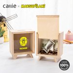 Tirelire personnalisée en Marsupilami à fenêtre transparente avec nom Cadeau d'anniversaire pour enfants | Callie × Marsupilami®.