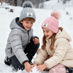 Personalisierte niedliche lachende Tier Multicolor weiche Beanie-Mütze mit Namen Winter Accessoire Weihnachten Geburtstag Geschenk für Jungen Mädchen
