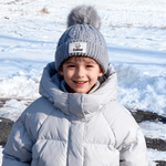 Personalisierte niedliche lachende Tier Multicolor weiche Beanie-Mütze mit Namen Winter Accessoire Weihnachten Geburtstag Geschenk für Jungen Mädchen