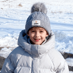 Personalised Cartoon Character Cute Pom-Pom Soft Knitted Beanie Hat with Name Winter Accessory Birthday Gift for Boys Girls