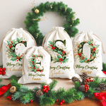 Sac à dos en toile avec prénom Cadeau de Noël pour les amis et la famille