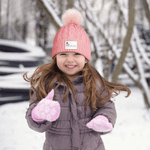 Personalised Multicolor Snowman Reindeer Santa Claus Cute Pom-Pom Soft Knitted Beanie Hat with Name Winter Accessory Birthday Gift for Boys Girls