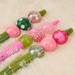 Personalised Glitter Beaded Ballpoint Sorority Pens with Name and Year Set of 2 Big Little Gifts for Sorority Members