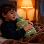 Personalized Cute Animal Name 25 oz Hot Water Bottle with Fluffy Cover Home Warmth Travel Birthday Christmas Gift for Kids Friends