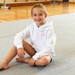 Personalised Gymnastics Themed Soft Kid Adult T-shirt Sweatshirt Hoodie with Name and Text Training Birthday Christmas Gift for Gymnasts