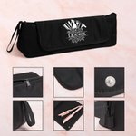 Personalized Stylish Hair Tools Storage Bag with Name Heat Resistant Mat Portable Travel Essentials Birthday Gift for Women