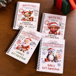 Personalized Cute Christmas Reindeer Penguin Gift Card Holder with Name Christmas Gift for Gift Family Friends