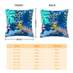 Personifierad söt långsvansad Marsupilami kasta kuddeöverdrag heminredning födelsedag julklapp för barn | Callie × Marsupilami®