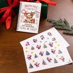 Personalized Cute Christmas Reindeer Penguin Gift Card Holder with Name Christmas Gift for Gift Family Friends