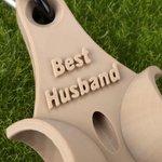 Gepersonaliseerde 3D-geprinte Grappige Golfbalhouder Tee-houder met Clip Golfaccessoire Sportief Verjaardagscadeau voor Golfliefhebbers