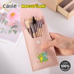 Spersonalizowana torba na pędzle do makijażu Marsupilami z 8-częściowym pędzlem do makijażu Urodzinowy prezent ślubny dla kobiet | Callie × Marsupilami®