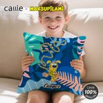 Personifierad söt långsvansad Marsupilami kasta kuddeöverdrag heminredning födelsedag julklapp för barn | Callie × Marsupilami®