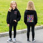 Personalised Gymnastics Themed Soft Kid Adult T-shirt Sweatshirt Hoodie with Name and Text Training Birthday Christmas Gift for Gymnasts