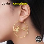 Personliga söta Marsupilami-örhängen med namn Födelsedags- och jubileumsgåva till vän och familj | Callie × Marsupilami®