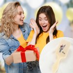Personalized Birth Flower Bouquet Long Handle Paddle Comb with Name Birthday Wedding Gift for Ladies Girls
