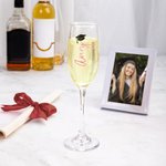 Henkilökohtainen Valmistuminen Cap Champagne lasi käsilaukku nimi ja teksti Valmistuminen Season lahja valmistuneille