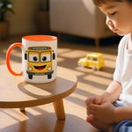 Personalised Best Bus Driver 11 oz 15 oz Ceramic Coffee Mug with Name Daily Use Birthday Gift for Bus Driver