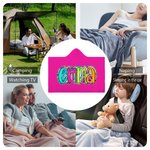 Coperta personalizzata multicolore Paisley Lettera morbida con cappuccio con nome Home Decor Compleanno Regalo di Natale per bambini Famiglia