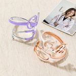 Personalized Multicolor Stethoscope Name Enamel Ring Dainty Jewelry Appreciation Birthday Christmas Gift for Nurse Medical Staff Graduate