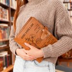 Spersonalizowana Biblia Kwiatowa A5 ze skóry PU z imieniem i kieszonką Prezent urodzinowy na chrzest dla chrześcijanina
