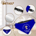 Spersonalizowana świąteczna chusta 3D Cute Cartoon Dog Cat Regulowana chusta z imieniem i tekstem Prezent urodzinowy dla właścicieli zwierząt domowych