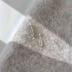 Personalizada Piedra de Nacimiento Estrella Minimalista Pendientes Dainty Joyería Cumpleaños Aniversario Regalo para Mujeres