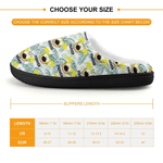 Pantofole personalizzate a coda lunga di leopardo Marsupilami 100% cotone con nome Regalo di Natale e compleanno per bambini, donne, uomini | Callie × Marsupilami®