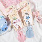 Tooth Fairy Gifts Personalised Tooth Fairy Door Hanger | Custom First Tooth Holder with Money Slot & Bag | Magical Childhood Gift for Boys & Girls