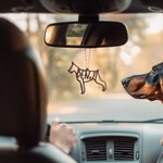 Ornement en Bois Personnalisé avec Nom et Élément Évidage en Forme de Chien et Chat Cadeau Noël pour Amoureux des Animaux de Compagnie
