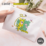 Personalised Long-Tailed Leopard Marsupilami Makeup Bag with Name Christmas Birthday Gift for Women Friends | Callie × Marsupilami®