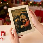 Personalisierte Pixel Block-Stil Portrait Kunst Fotorahmen Home Decor Geburtstag Jahrestag Geschenk für Familie