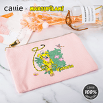 Personalised Long-Tailed Leopard Marsupilami Makeup Bag with Name Christmas Birthday Gift for Women Friends | Callie × Marsupilami®