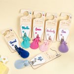 Tooth Fairy Gifts Personalised Tooth Fairy Door Hanger | Custom First Tooth Holder with Money Slot & Bag | Magical Childhood Gift for Boys & Girls