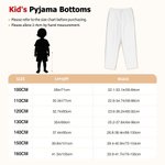 Personalised Plaid Avatar Pet Portrait Long Pyjama Bottoms with Name and Drawstring Christmas Birthday Gift for Kid Women Men Pet Lover