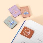 Personalisierte niedlichen Peter Rabbit Kranz magnetische Leder Lesezeichen Clip mit Namen glückliche Ostern Geburtstag Geschenk für Buchliebhaber Bücherwürmer