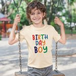 Personalised Birthday Boy Baby Bodysuit Kid T-shirt Sweatshirt Hoodie with Name and Age Birthday Milestone Celebration Gift for Kids