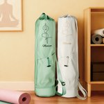 Henkilökohtainen Tree Pose Suuri kapasiteetti Joogamatto laukku teksti Pilates lisävaruste joululahja joogan ystäville