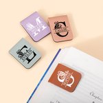 Segnalibro magnetico personalizzato con iniziale floreale e monogramma, con nome e cognome, regalo di compleanno per topi di biblioteca.
