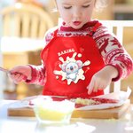 Gepersonaliseerd Schattige Dieren Kinderschort- en Koksmutsenset met Naam voor Koken Knutselactiviteiten Verjaardag of Feestdagen Cadeau voor Kinderen