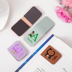 Gepersonaliseerde Cartoon Afgestudeerde Initiaal Magnetische Boekenlegger Clip met Naam Verjaardag Afstudeercadeau voor Boekenliefhebber Boekwurm